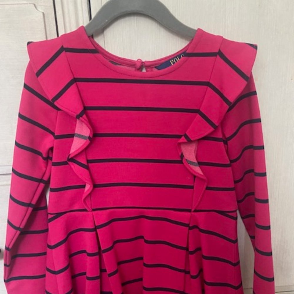 Polo Ruffle Dress - Picture 2 of 4